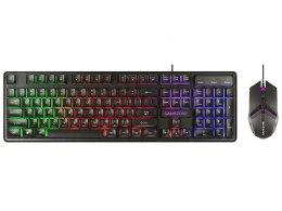Zestaw mysz i klawiatura Gamezone Boost USB
