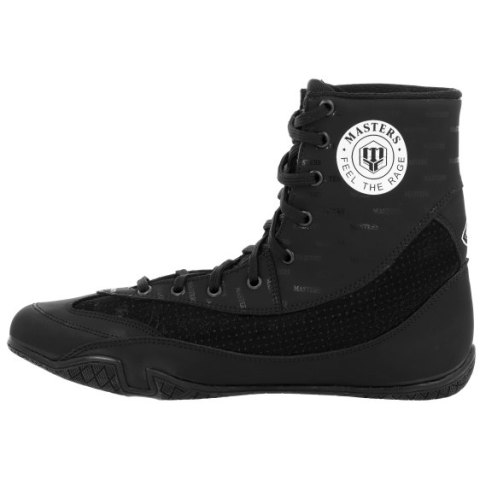 Buty bokserskie "BLACK&BLACK" BB-MASTERS-1