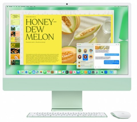 Komputer All-in-One APPLE iMac 24 (24"/M4/16GB/SSD256GB/Zielony)