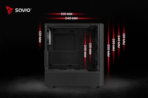 Obudowa komputerowa NOCTIS FLOW X1