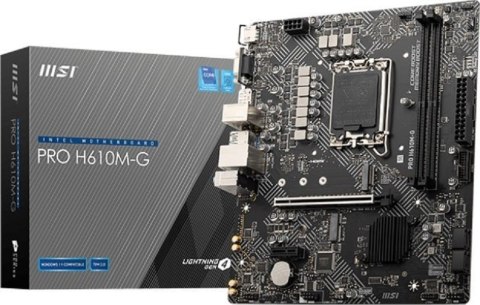 Płyta główna MSI PRO H610M-G (Socket 1700 /micro ATX)