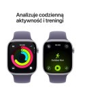 Watch Series 11 GPS+Cellular koperta 46 mm z aluminium w kolorze srebrnym, pasek sportowy w kolorze mlecznego fioletu - rozmiar 