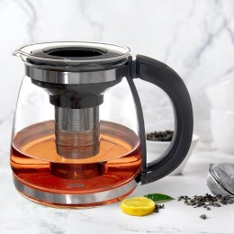 Dzbanek z zaparzaczem do herbaty szklany żaroodporny 1.73L ORION 156017