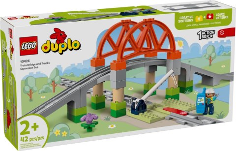 LEGO 10426 DUPLO - Most i tory kolejowe zestaw rozszerzający