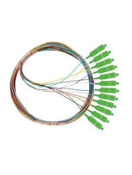 Pigtail SM SC/APC Semi Tight 9/125 G657A1 12X2M multikolor