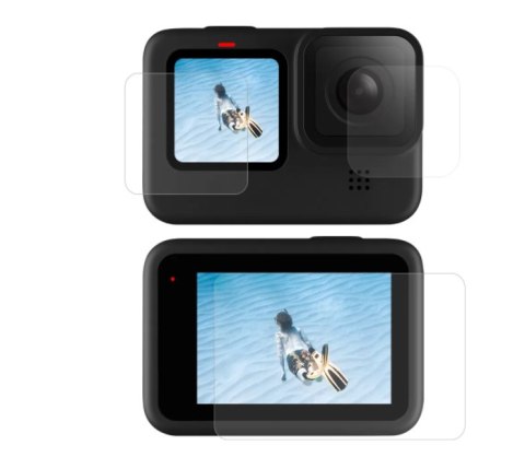 Folia ochronna TELESIN na ekran i obiektyw do GoPro Hero
