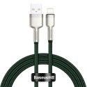 Kabel BASEUS Cafule USB-A-Lightning 1m (zielony)