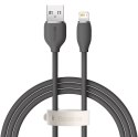 Kabel BASEUS Jelly USB-A-Lightning 1.2m (czarny)