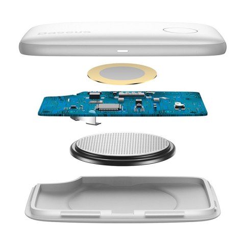 Lokalizator Bluetooth Baseus T2 ze smyczą (biały)