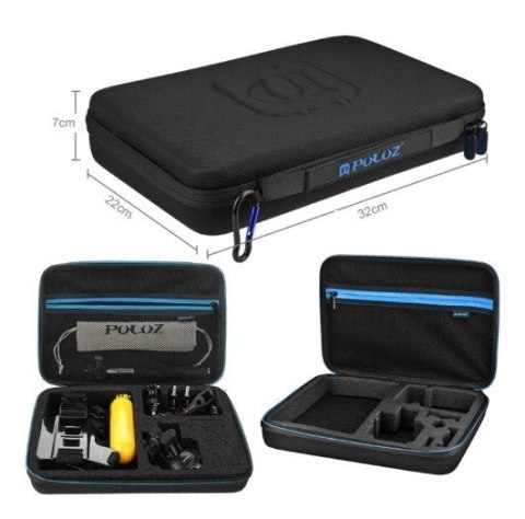 Zestaw 20 akcesoriów Puluz do kamer sportowych (m.in. Osmo Action 5 Pro) PKT11