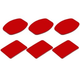 Zestaw 6x naklejek VHB Puluz do Osmo Action / GoPro Hero / Insta360 One R