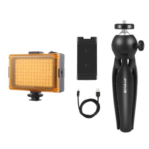 Zestaw do nagrywania PULUZ PKT3131B statyw+lampa+klamra
