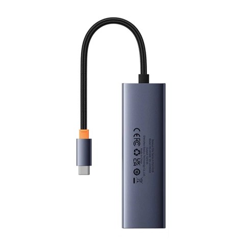 Hub 4w1 Baseus UltraJoy USB-C do USB 3.0 (szary)