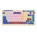 Bezprzewodowa klawiatura mechaniczna Royal Kludge KZZI K75 pro RGB, Moment Switch (retro-niebieska) (QWERTY)