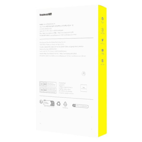 Etui Baseus Synthetic Fiber iPhone 15 Pro + szkło hartowane