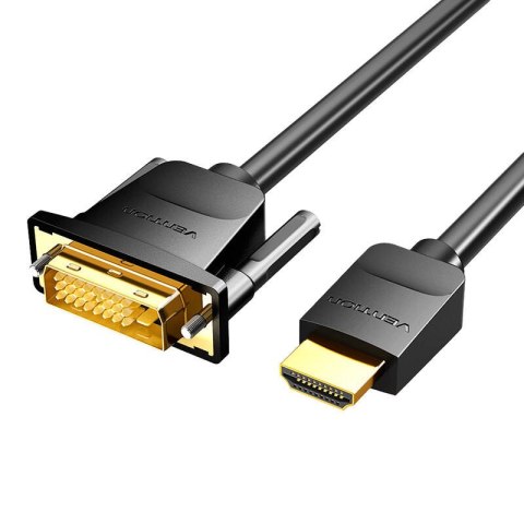 Kabel VENTION ABFBI HDMI-DVI 3m (czarny)