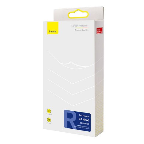 Szkło hartowane BASEUS do realme GT Neo3 (przezroczyste)