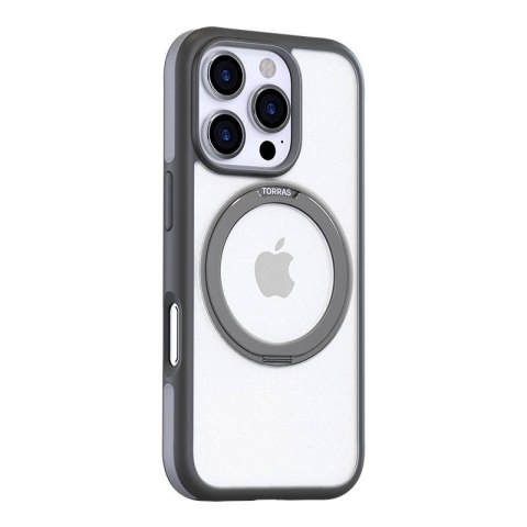 Etui TORRAS Ostand R Fusion do iPhone 16 Pro Max (szare)