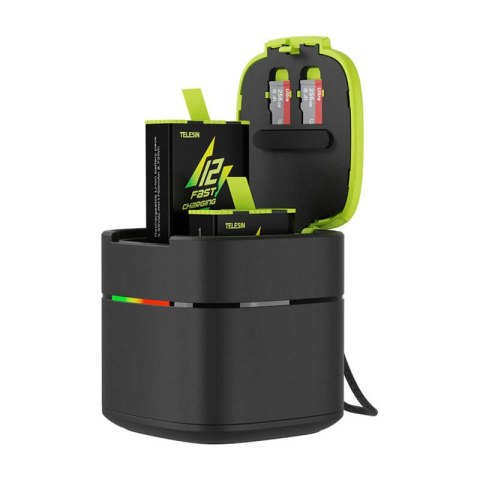 Ładowarka dwukanałowa TELESIN Box do GoPro Hero 9-12