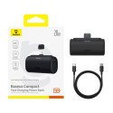 Powerbank BASEUS Compact 5000mAh 20W Lightning (czarny)