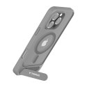 Etui magnetyczne TORRAS Pstand Series iPhone 16 Pro Max (szare)