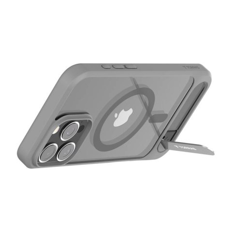 Etui magnetyczne TORRAS Pstand Series iPhone 16 Pro Max (szare)
