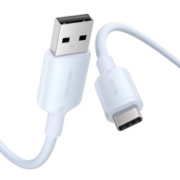 Kabel USB 2.0 A do USB-C 3A Vention CTQLH 2M (niebieski)