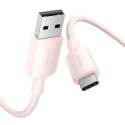 Kabel VENTION CTQPF USB-A-USB-C 1m (różowy)