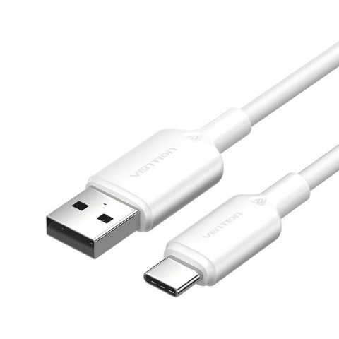 Kabel USB 2.0 A do USB-C 3A Vention CTQWH 2M (biały)