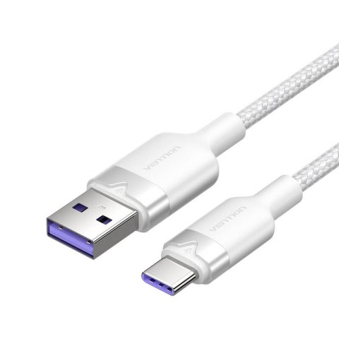 Kabel VENTION CTOWF USB-A-USB-C 1m (biały)