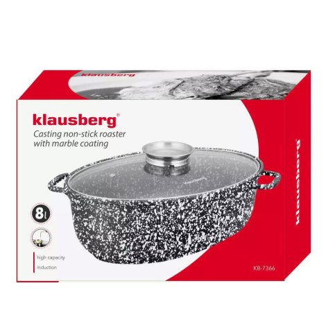 BRYTFANNA MARMUROWA KLAUSBERG 8.0L 38cm 2 ELE. KB-7366