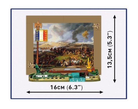 Klocki Bitwa Napoleona pod Moskwą 145 elementów