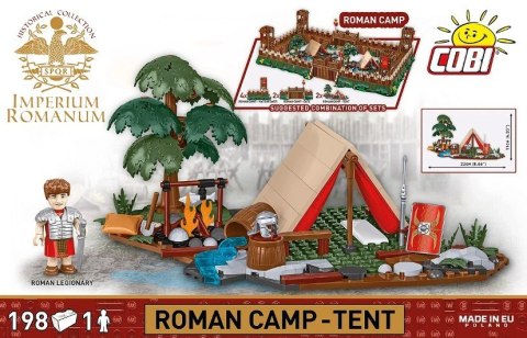 Klocki Imperium Romanum - Namiot rzymskich legionistów 198 elementów