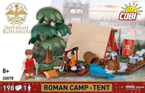 Klocki Imperium Romanum - Namiot rzymskich legionistów 198 elementów