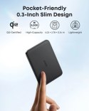 PowerBank Nano 5k mAh slim czarny