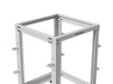 Stojak Open rack 19 cali 15U 600x600-1100 regulowany szary