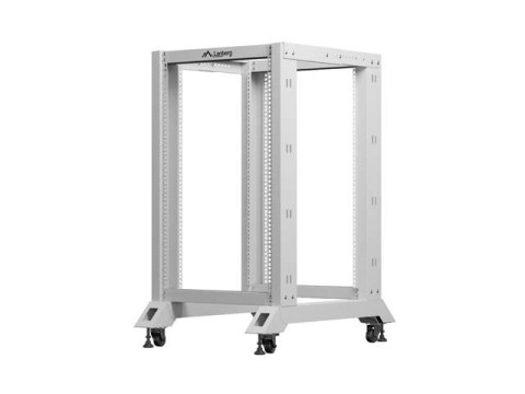 Stojak Open rack 19 cali 18U 600x800 szary