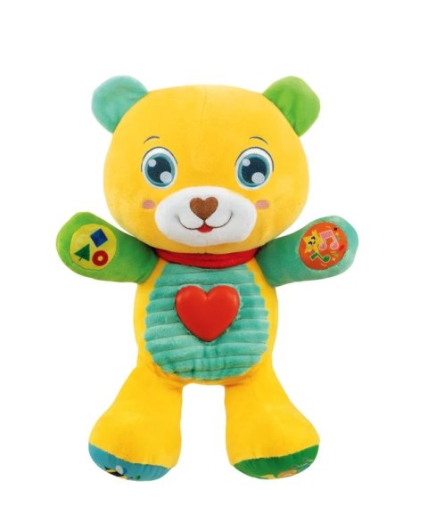 Kolorowy Interaktywny Misiek Lelek Język Polski Clementoni 50939