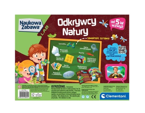 Naukowa Zabawa Odkrywcy Natury Lornetka Przyroda Język Polski Clementoni 50894