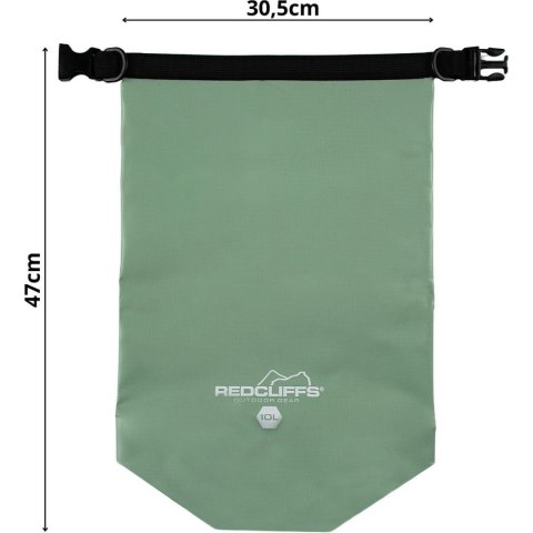 TORBA PLECAK WOREK WODOSZCZELNY 10L SZARY