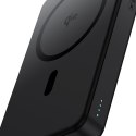 Baseus Powerbank magnetyczny Airpow Qi2 10000mAh 22.5W z kablem USB-C - USB-C czarny