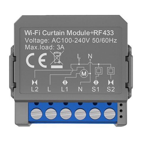 Inteligentny moduł zasłon WIFI+RF Avatto CMS16-RF-1