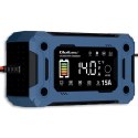 Mikroprocesorowa ładowarka 12V 15A | Prostownik z funkcją naprawy i podtrzymania zasilania podczas wymiany akumulatora | do AGM 