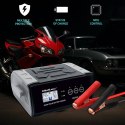 Mikroprocesorowa ładowarka 12V 24V 25A | Prostownik z funkcją naprawy do akumulatora AGM GEL SLA | LCD