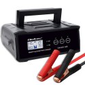 Mikroprocesorowa ładowarka 12V 24V 25A | Prostownik z funkcją naprawy do akumulatora AGM GEL SLA | LCD