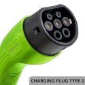 Mobilna ładowarka do samochodu elektrycznego EV z regulacją 2w1 Typ2 | 3.5kW | 230V | LCD | Przenośna |4m