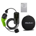 Mobilna ładowarka do samochodu elektrycznego EV z regulacją 2w1 Typ2 | 3.5kW | 230V | LCD | Przenośna |4m