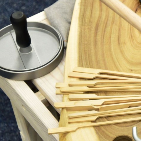 Praska prasa forma do burgerów hamburgerów mięs kotletów 11.5cm ORION 120060