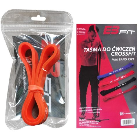 GUMA TAŚMA DO ĆWICZEŃ FITNESS CROSSFIT MINI BAND 12-22KG ENERO FIT