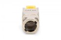 Wtyk modularny RJ45 kat.6A, PoE++, 10GbE, STP, ekranowany, beznarzędziowy, zakręcany, metalowy, AWG 22-27, linka/drut
